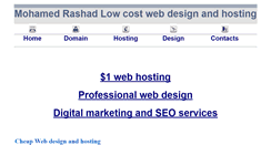 Desktop Screenshot of mohamedrashad.com