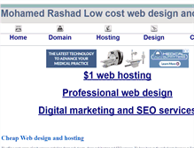 Tablet Screenshot of mohamedrashad.com